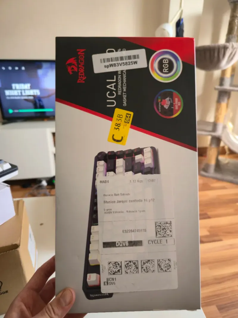 Teclado Mecánico Redragon UCAL Pro 75% RGB afbeelding 3