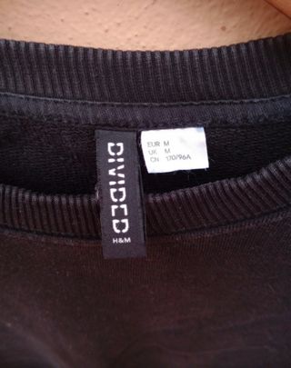 Sudadera H&M negra