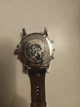 Reloj Diesel Negro y Plateado