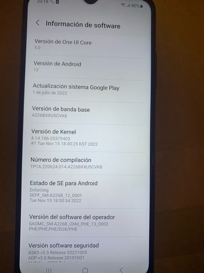 Samsung A22 5G afbeelding 4