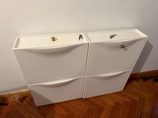 Zapatero Trones Ikea Blanco