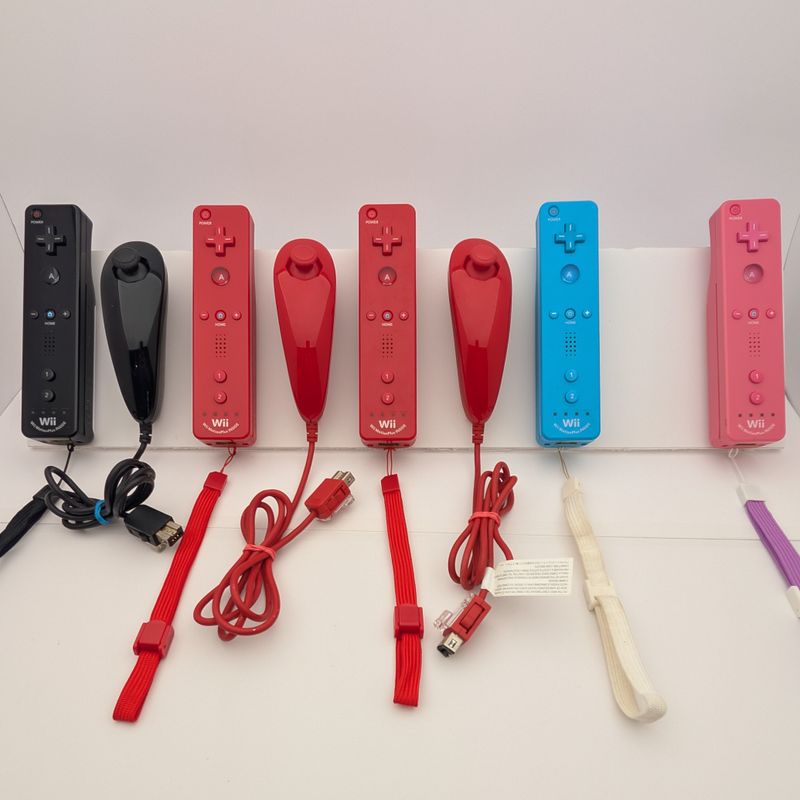 Mandos Wii Originales Motion Plus + Nunchuks