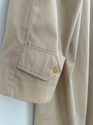Gabardina Burberry Vintage Beige