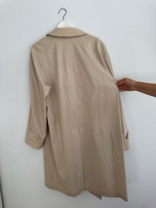 Gabardina Burberry Vintage Beige