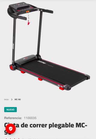 nueva cinta de correr