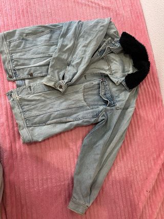 Chaqueta Levi's Jean con cuello ovejero