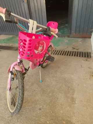 Bicicleta Niña Btwin Rosa