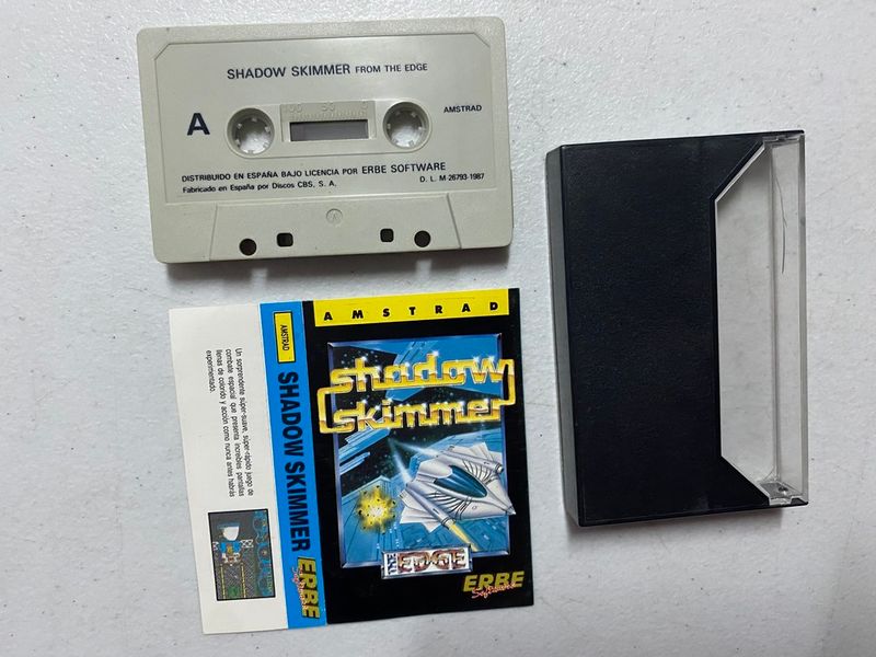 Shadow Skimmer Amstrad Videojuego ERBE afbeelding 2