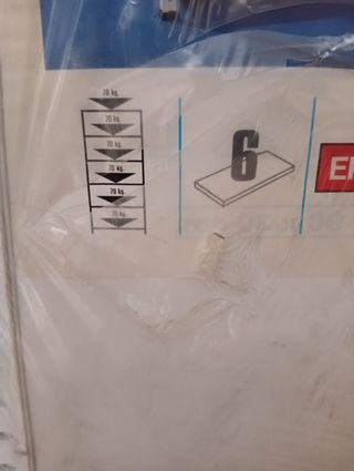 ESTANTERÍA METÁLICA NUEVA 190x90x30cm 20 EUROS