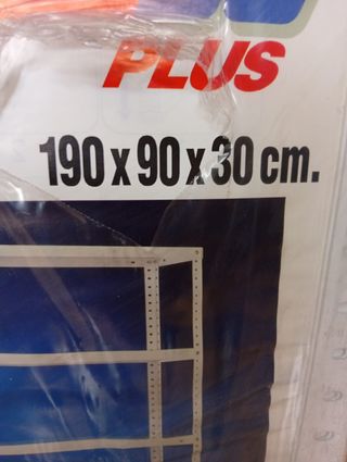 ESTANTERÍA METÁLICA NUEVA 190x90x30cm 20 EUROS