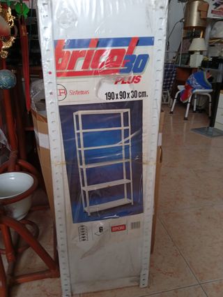 ESTANTERÍA METÁLICA NUEVA 190x90x30cm 20 EUROS