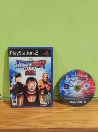 Juegos PS2 Smackdown vs Raw 2008 y 2007