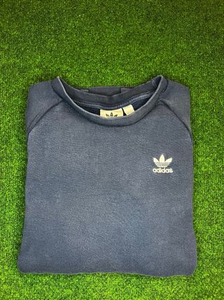 Felpa Adidas effetto vintage girocollo