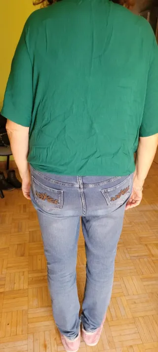 Camiseta verde talla L