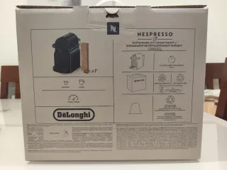 Cafetera DeLonghi Nespresso Inissia Negra
