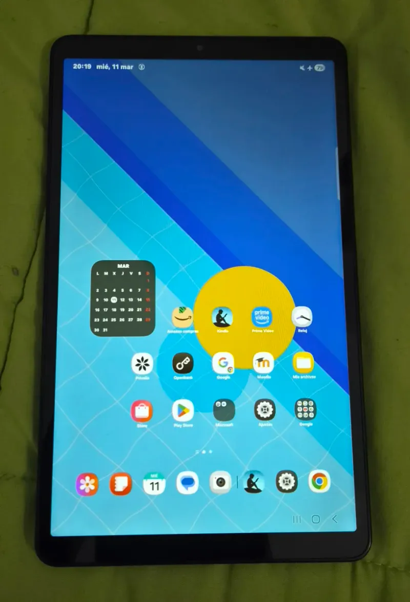 Samsung Tab A11 Negro 64GB WIFI ,  NUEVA CON FUNDA