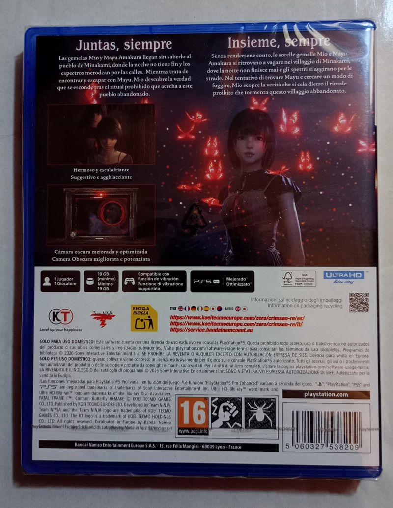 Fatal Frame II Crimson Butterfly PS5 Precintado ES afbeelding 2