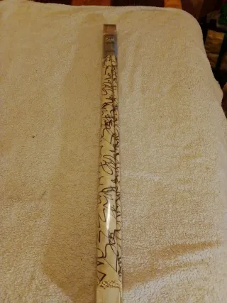 Estor enrollable poliéster beige y marrón