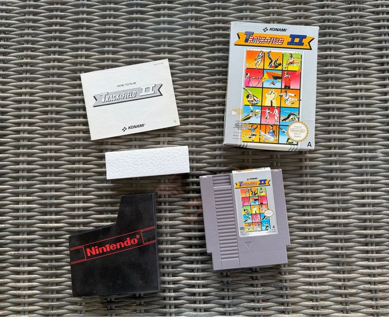 Track & Field II NES PAL A UK Completo