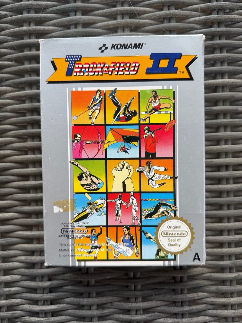 Track & Field II NES PAL A UK Completo afbeelding 2