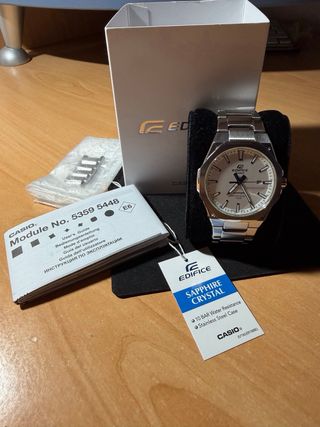 Casio Edifice EFR-S108D Reloj Plata Blanco