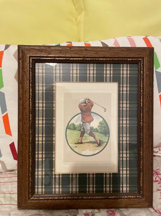 Cuadros Decorativos Iconos Cine Cuadro golf