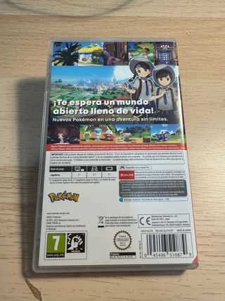 Pokémon Púrpura Switch PAL ES Completo