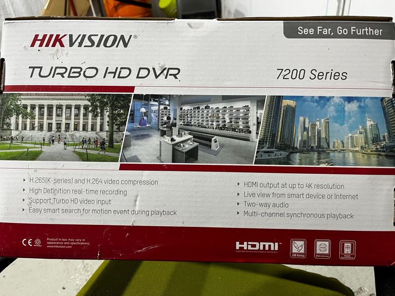 Hikvision Turbo HD DVR 7200 Series