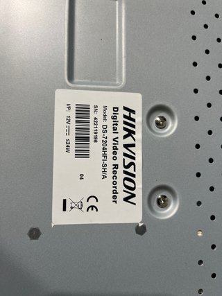 Hikvision Turbo HD DVR 7200 Series