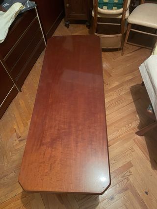Mesa de salón extensible madera