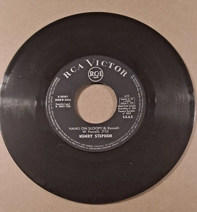 Limon Limonero, Henry Stephen, vinilo de 45 rpm