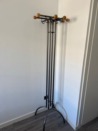 Perchero Metálico Madera (2uds disponibles)