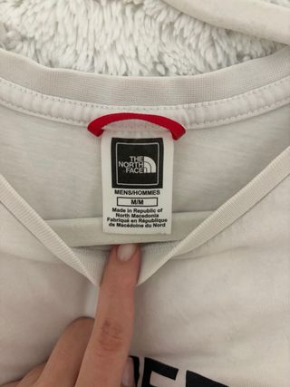 Camiseta The North Face Blanca talla M