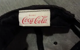 Gorra Coca-Cola Vintage 90s Negra y Roja