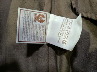 Cazadora de cuero Belstaff marrón oscuro