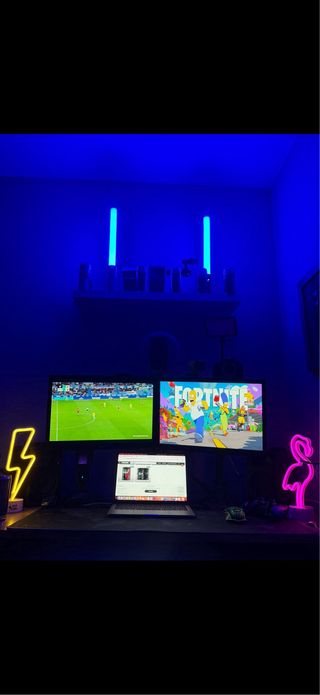 2 Monitores LG Negros