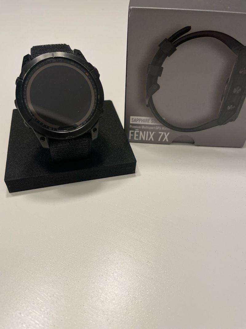 Garmin Fenix 7 Sapphire Solar Negro