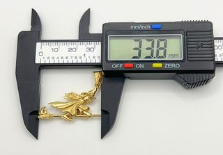 Colgante Oro 18k Bruja 6.58 gr.