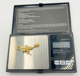 Colgante Oro 18k Bruja 6.58 gr.