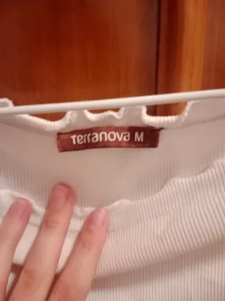 Jersey fino blanco manga larga