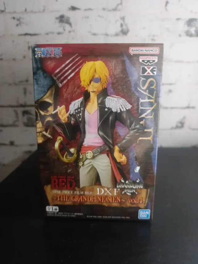 Figura Sanji One Piece Red DXF Vol.4 Banpresto