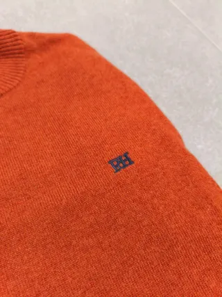 Jersey Pedro del Hierro Lana y Cachemira Naranja