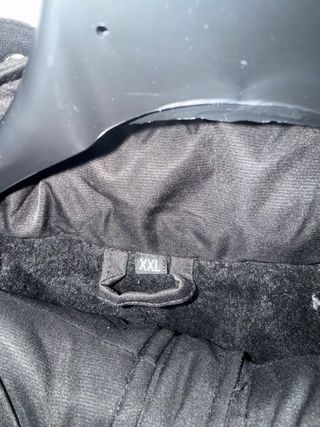 Abrigo Parca Hombre XXL Negro