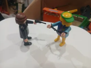 Playmobil Policía Detiene a Payaso