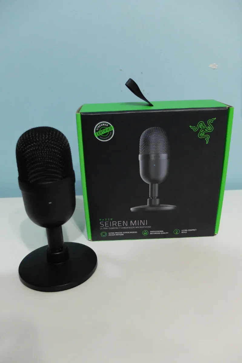 Micrófono Razer Seiren Mini Negro