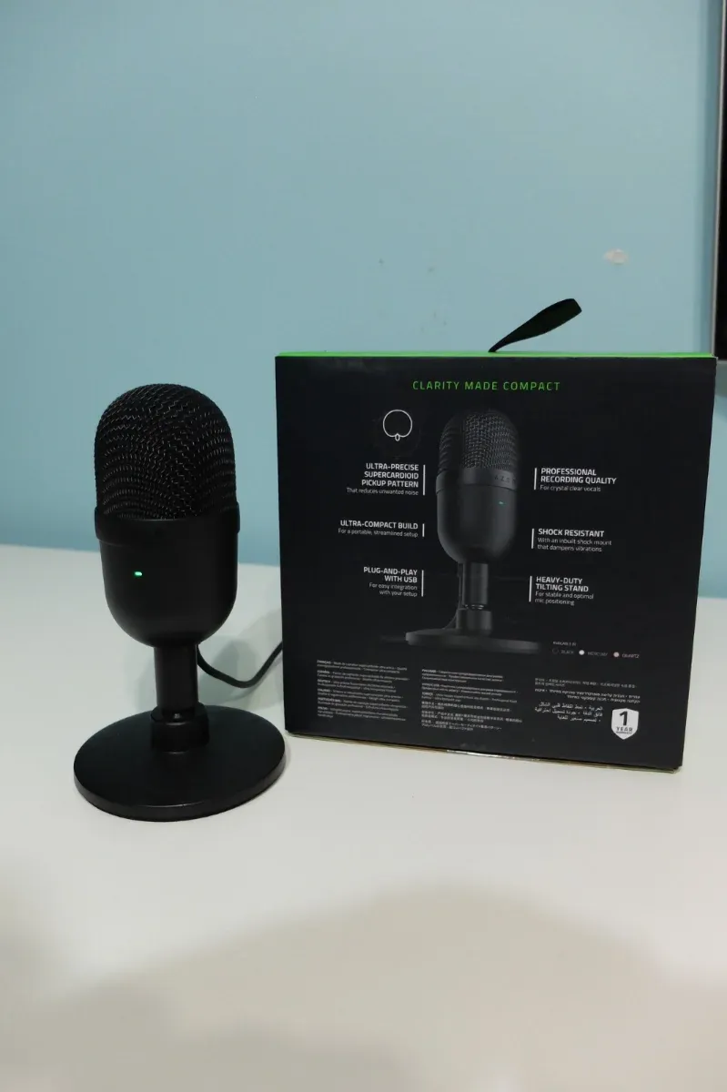 Micrófono Razer Seiren Mini Negro afbeelding 2