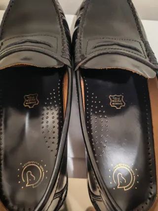 Mocasines Hombre Negro Talla 45