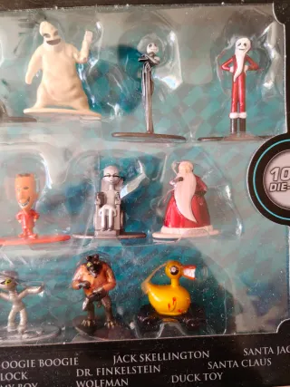 Colección Figuras Tim Burton Pesadilla Antes de Na
