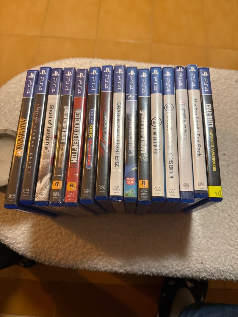 Lote 15 Juegos PS4