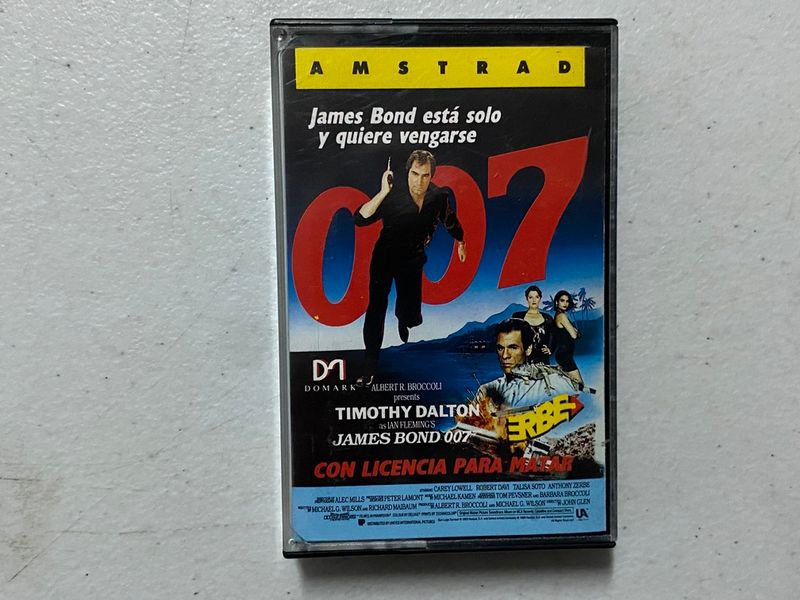 James Bond 007 Amstrad CPC Erbe VIDEOJUEGO